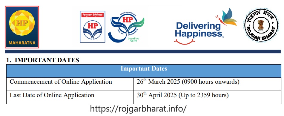 HPCL Junior Executive Recruitment 2025